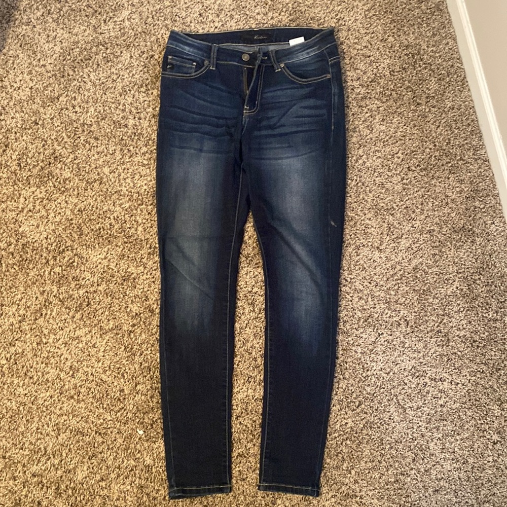 Francesca Mid Rise Super Skinny Jeans